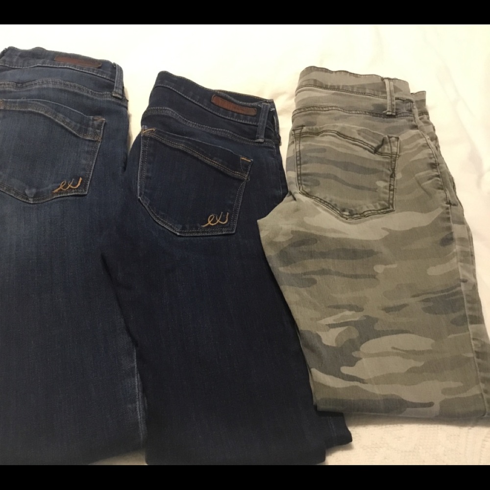 Lot of 3 Express Jeans